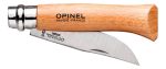 Navaja Opinel Inoxidable Cuchillo N°8 Madera Liso En Blister - Imagen 3
