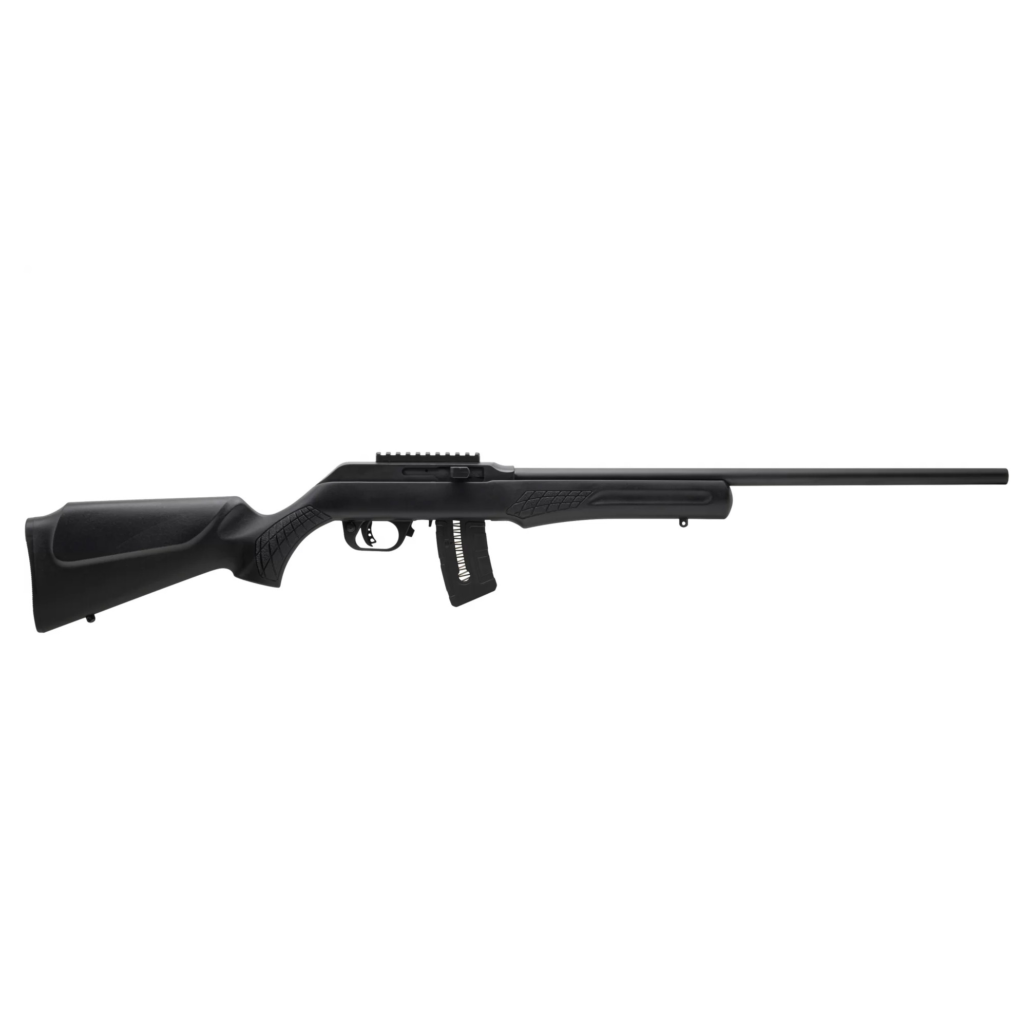 Rossi-7122M-22-Magnum-Rimfire-Rifle Rossi 7122M 22 WMR – Semiautomático – 21″ – Culata sintética negra - Imagen 1