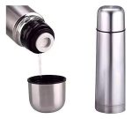 Termo Bala 1 Litro Acero Inoxidable Doble Capa Termica - Imagen 8