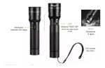 Linterna Potente Para Caza Vigilancia Camping Luz Led 5toq - Imagen 4