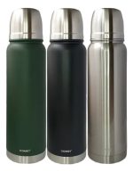 Termo Bala Comet 750ml Acero Inox Tapon Boton Sin Asa - Imagen 2