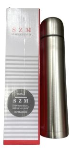 Termo Bala 1 Litro Acero Inoxidable Doble Capa Termica - Imagen 4