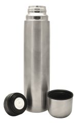 Termo Bala 1 Litro Acero Inoxidable Doble Capa Termica