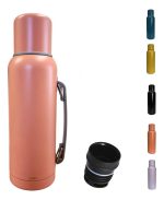 Termos Acero Inoxidable 1 Litro Doble Capa C/manija+colores - Imagen 14
