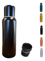 Termos Acero Inoxidable 1 Litro Doble Capa De Colores - Imagen 8