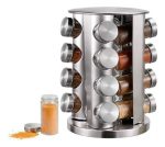 Especiero Giratorio 16 Frascos, En Acero Inoxidable - Imagen 3
