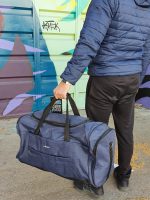 Bolso Fuerte De Mano Grande Capacidad 80 Lts Equipaje Viaje - Imagen 4