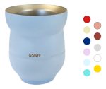 Mate Doble Pared Acero Inox, Reforzado 140ml Comet + Colores - Imagen 4