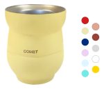Mate Doble Pared Acero Inox, Reforzado 140ml Comet + Colores - Imagen 5