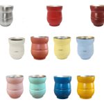 Mate Doble Pared Acero Inox, Reforzado 140ml Comet + Colores