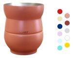 Mate Doble Pared Acero Inox, Reforzado 140ml Comet + Colores - Imagen 6