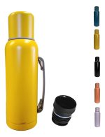 Termos Acero Inoxidable 1 Litro Doble Capa C/manija+colores - Imagen 6