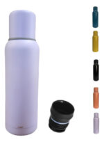 Termos Acero Inoxidable 1 Litro Doble Capa De Colores - Imagen 14