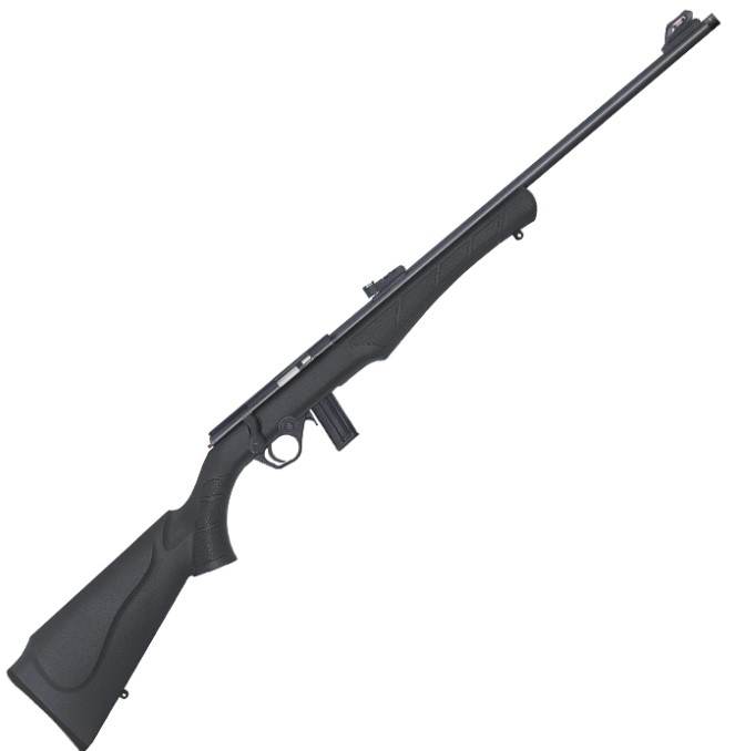 05-Rifle- ROSSI - RIFLE - 8122 CAL. 22 LR DE CERROJO 21" POLIMERO NEGRO - Imagen 1