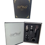 Set Vino tipo libro X 5