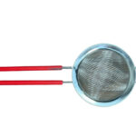 Colador mango rojo con 8cm de diametro