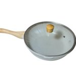 Sarten + tapa de Vidrio de 32cm