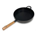 Disco Sartén de Cocina con Mango Símil Madera