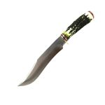 Cuchillo Símil Hueso en Verde 30cm