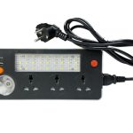 Luz + conecciones portatil