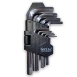 Llave Allen Corta x9 Piezas MICASA
