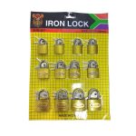 Candados x12 medidas 25-32-38mm