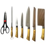 Juego de Cuchillos con Taco 8 Piezas