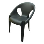 Silla de Polipropileno Edna Forma Ovalada