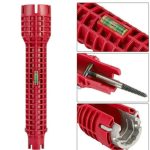 Llave Herramienta de Fontanería Sanitario Multifuncional