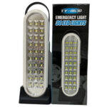 Luz de 30 LED con base recargable