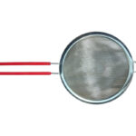 Colador mango rojo con 16cm de diametro