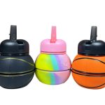 Botella plegable de goma