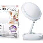 Espejo Plegable C/Led y aumento