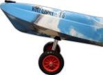 Carro Para Transportar Kayak Universal Ruedas Macizas G.a - Imagen 3