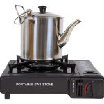 Tetera Acero 2lts + Anafe Portatil Ideal Hogar O Camping