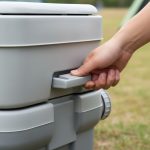 Inodoro Baño Quimico Portatil + Carpa Autoarmable Camping - Imagen 8