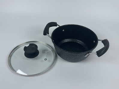 ELB2303-140.jpg Olla 20 Cm Tapa Vidrio - Imagen 1