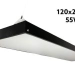 Plafón LED 55w de 120x20cm
