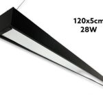 Plafón LED 28w de 120x5cm