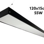 Plafón LED 55w de 120x15cm