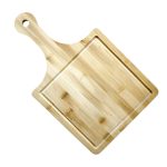 Tabla para Cortar de Bambú C/mango 40cmx24cm