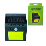 Lámpara Solar Verde Brillante Para Pared Muro O Jardín