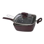 Olla Cuadrada Tapa y Freidor