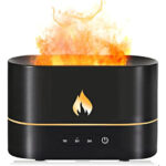 Humidificador Simulador de Fuego Ultrasónico Aromaterapia