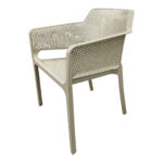 Silla Poltrona de Polipropileno Con Apoya Brazo