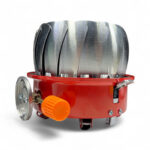 Cocina redonda a gas de camping