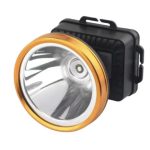 Linterna Minero Dorada Grande Recargable