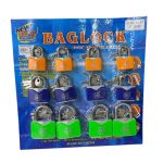 Blíster de Candados x12 32mm, 38mm, 50mm