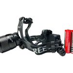 Minero recarcable y luz azul