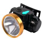 Linterna Minero Dorada Chica Recargable